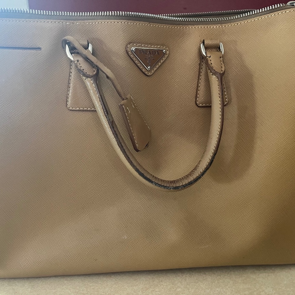 Prada Galliano Double Zip Tote